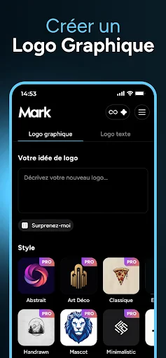 Mark - AI Logo Maker screenshot