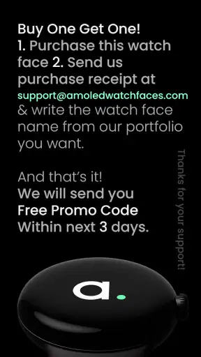 Material 4: Watch face screenshot
