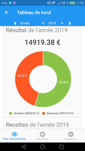 MaxiCompte : Gérer mon budget screenshot