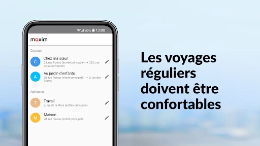 maxim — commande de véhicules screenshot