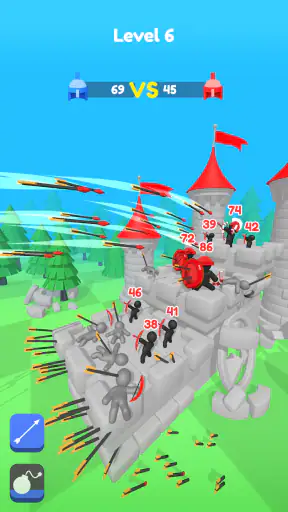 Merge Archers : Jeu de Tir screenshot