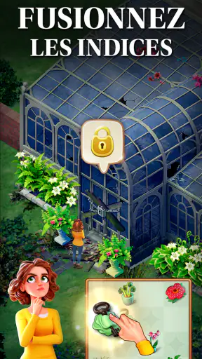 Merge Mansion: Puzzle & Story screenshot