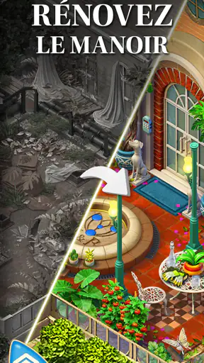 Merge Mansion: Puzzle & Story screenshot