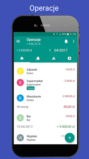 Mes finances screenshot