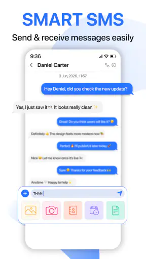 Messages: SMS, Messenger Home screenshot
