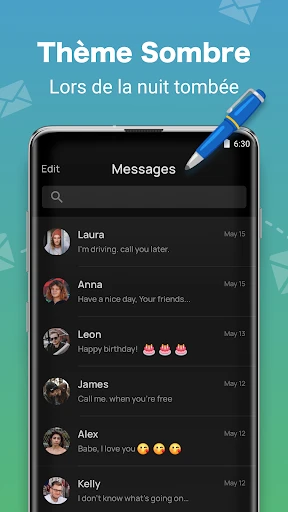Messenger : Messages, SMS screenshot