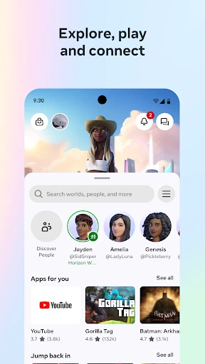 Meta Horizon screenshot