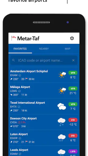 Metar-Taf - Décodeur visuel screenshot