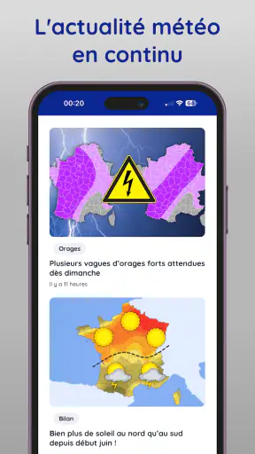 Météo Express screenshot