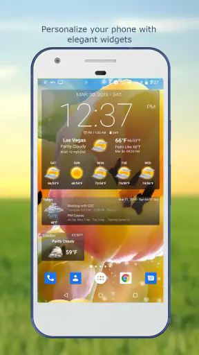 Météo & Horloge Widget screenshot