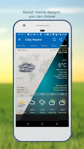 Météo & Horloge Widget screenshot