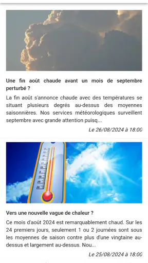 Météo Languedoc screenshot