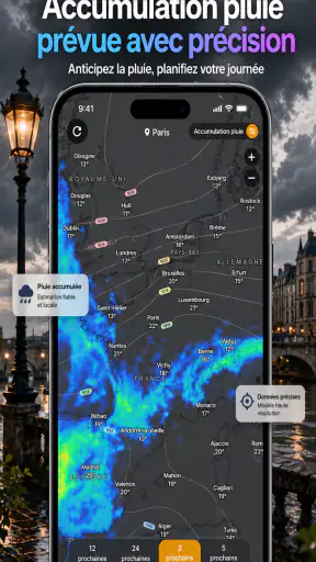 Météo Radar Pluie: Prévisions screenshot