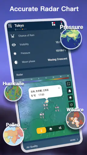 Météo - temps la plus précise screenshot
