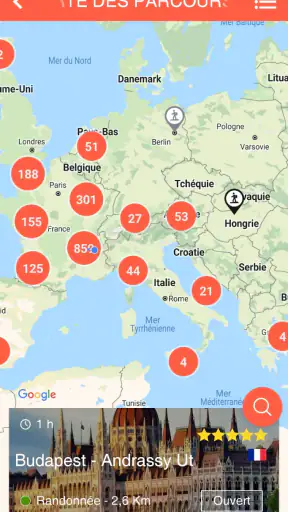 Mhikes, votre GPS de randonnée screenshot