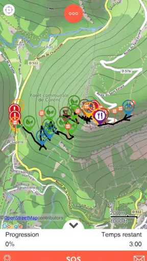 Mhikes, votre GPS de randonnée screenshot