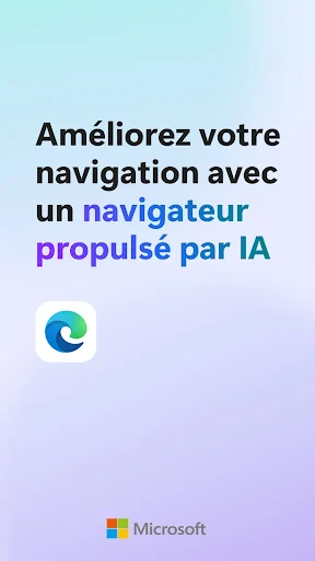 Microsoft Edge: navigateur IA screenshot