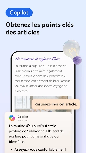 Microsoft Edge: navigateur IA screenshot
