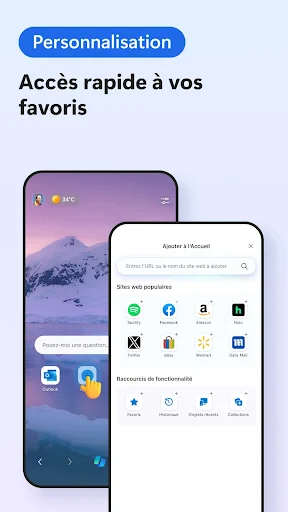 Microsoft Edge: navigateur IA screenshot