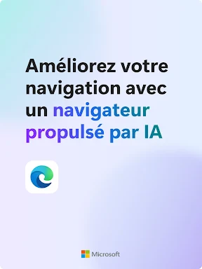 Microsoft Edge: navigateur IA screenshot