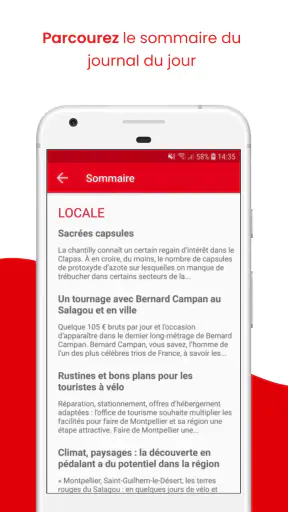 Midi Libre, Le Journal screenshot