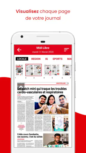 Midi Libre, Le Journal screenshot