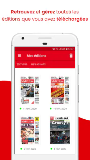 Midi Libre, Le Journal screenshot