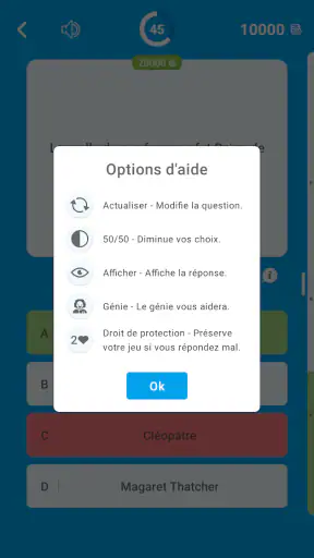 Millions Quiz - Français screenshot