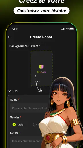 Milo : Ton Univers IA screenshot
