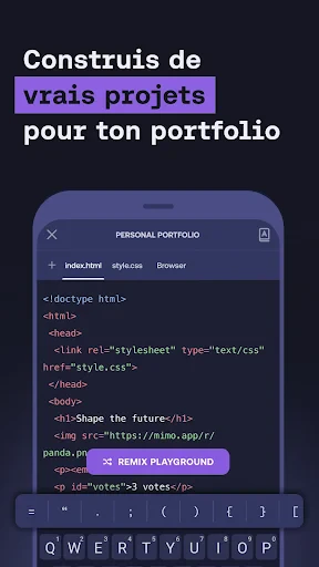 Mimo : codage/programmation screenshot