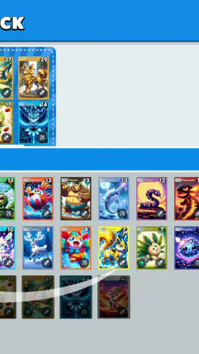 Mini Monsters: Jeux de Cartes screenshot