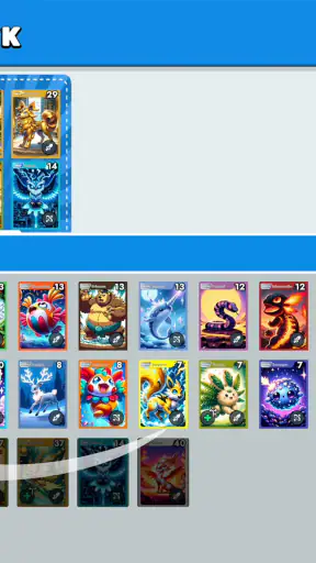 Mini Monsters: Jeux de Cartes screenshot