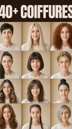 Essayer Coiffure IA Hair AI screenshot
