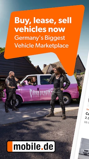 mobile.de - car market screenshot