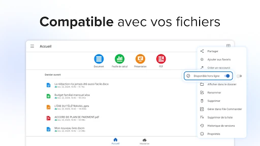 MobiOffice: Word, Sheets, PDF screenshot