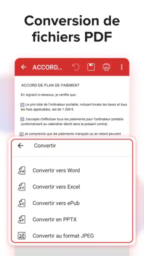 MobiPDF: scanner & éditeur PDF screenshot