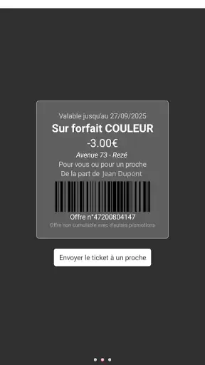 mon coiffeur screenshot