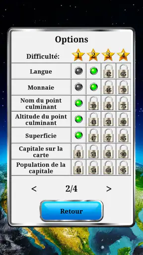 Monde Géographie - Jeu de quiz screenshot