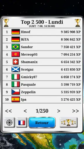 Monde Géographie - Jeu de quiz screenshot