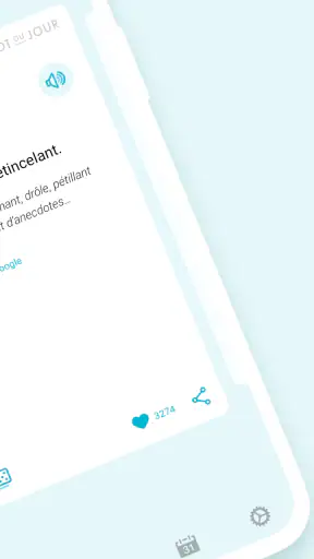 Mot du jour — Dictionnaire screenshot