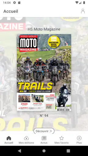 Moto Magazine screenshot