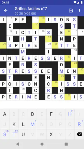 Mots Codés (Mots croisés) screenshot