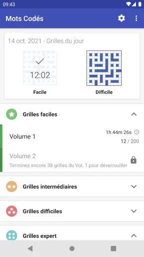 Mots Codés (Mots croisés) screenshot