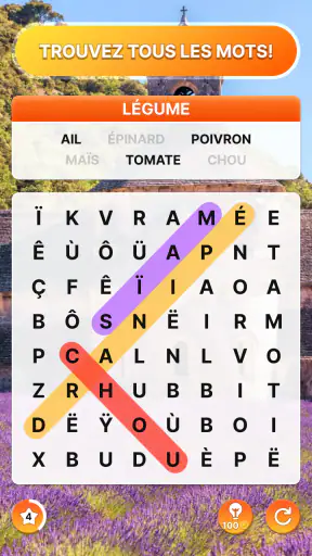 Mots Mêlés screenshot