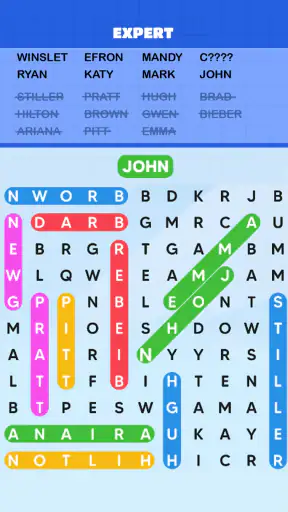 Mots Mêlés Puzzle Challenge screenshot