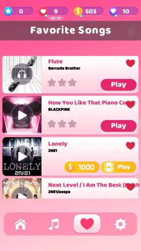 Music Piano Tiles - Kpop UsUk screenshot