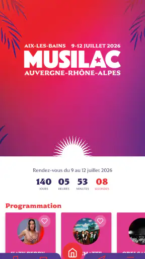 Musilac 2026 screenshot