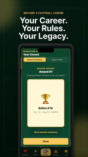 My Legacy: Carrière Football screenshot
