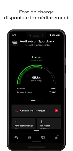 myAudi screenshot
