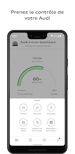 myAudi screenshot